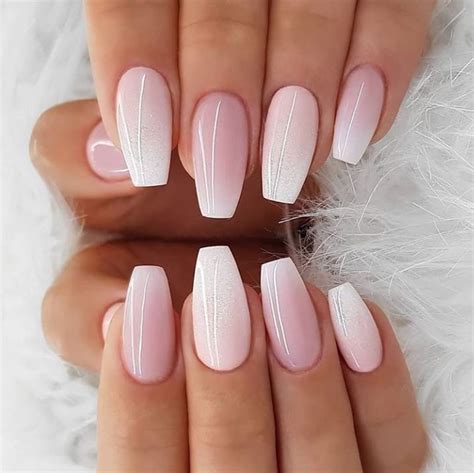 Blush Pink Wedding Nails